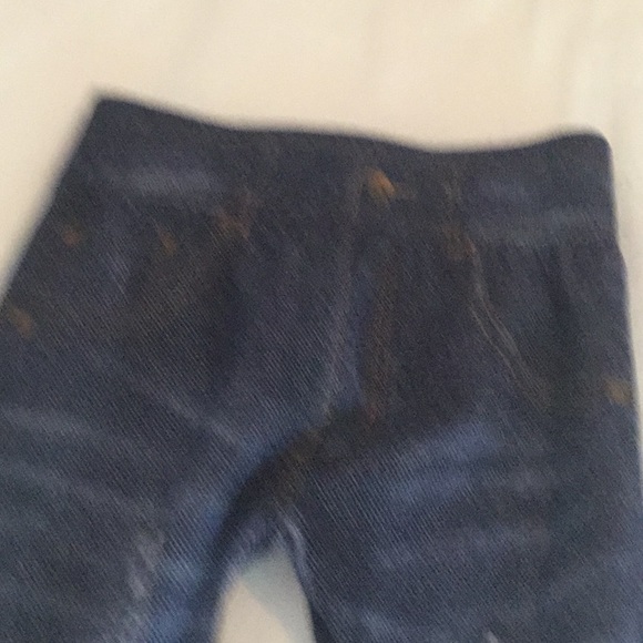 Trompe l’oiel jean jeggings. - Picture 2 of 3